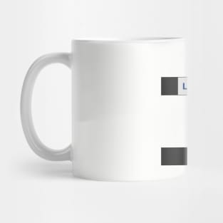 Love, Coffee, Eat crosswords Mug